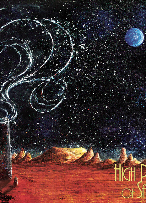 the album cover for High Priest Of Saturn - Son of Earth & Sky