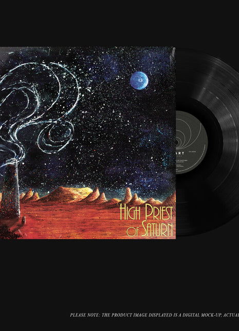 the album cover for High Priest Of Saturn - Son of Earth & Sky