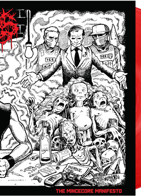 the album cover for Haggus - Mincecore Manifesto