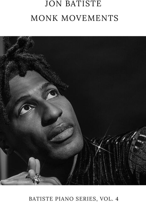 the album cover for Jon Batiste - Monk Movements