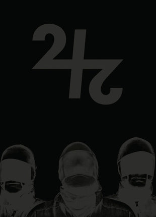 the album cover for Front 242 - Black Out (crystal Clear Vinyl/2lp)