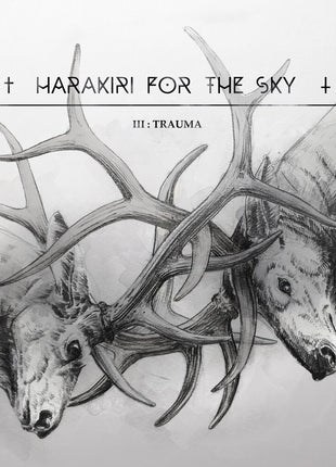 the album cover for Harakiri for the Sky - Iii: Trauma