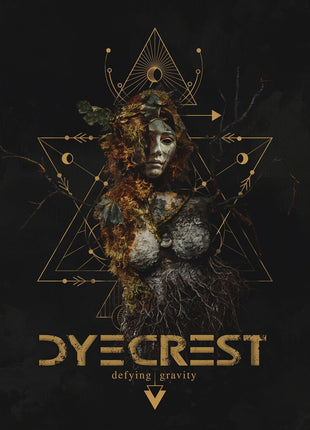 the album cover for Dyecrest - Defying Gravity