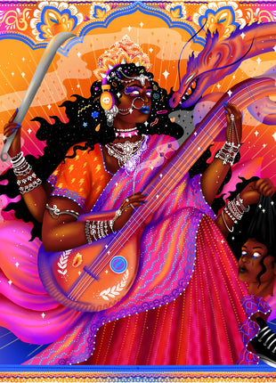 the album cover for Kulfi Girls - Divinity/melting (2lp)