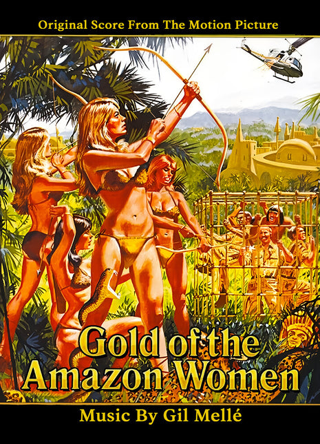 the album cover for Gil Melle - Gold of the Amazon Women