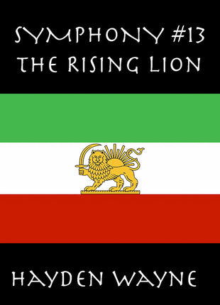 the album cover for Hayden Wayne - Symphony 13: the Rising Lion