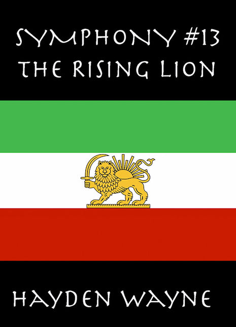 the album cover for Hayden Wayne - Symphony 13: the Rising Lion