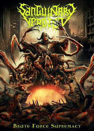 the album cover for Sanguinary Verdict - Brute Force Supremacy