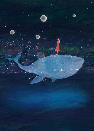 the album cover for Misaki Umei - Asleep Above Creatures (clear Color Vinyl)