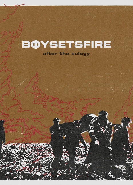 the album cover for BoySetsFire - After the Eulogy (white Vinyl)