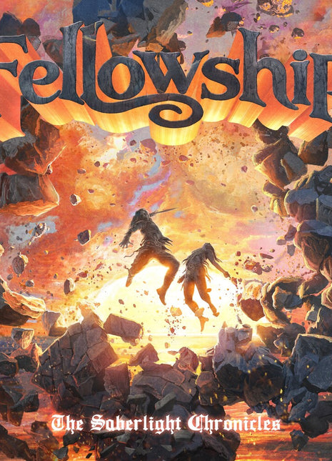 the album cover for Fellowship - Saberlight Chronicles (2026 Reissue)