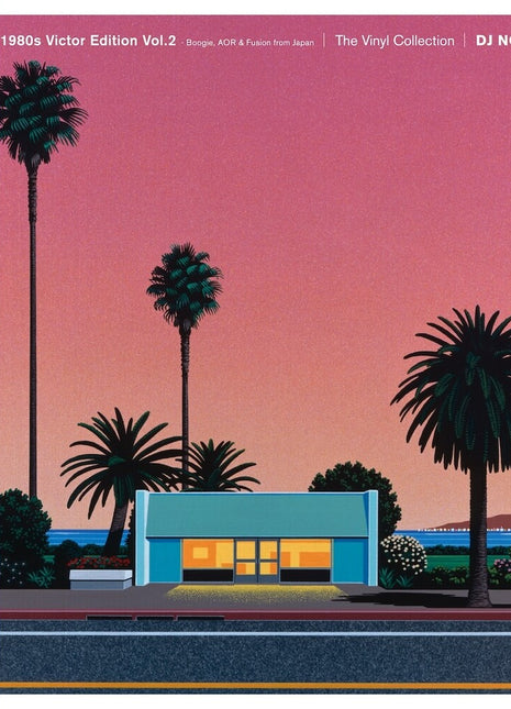 the album cover for DJ Notoya - Tokyo 1980s Victor Edition Vol.2 (the Vinyl Collection) Boogie, Aor & Fusion From Japan