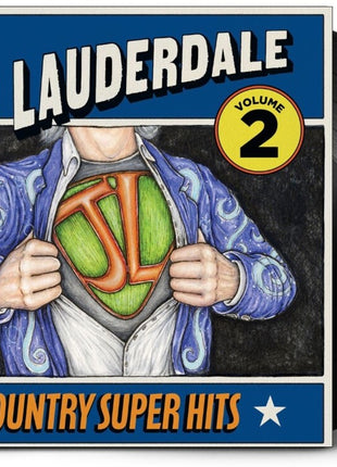 the album cover for Jim Lauderdale - Country Super Hits Volume 2
