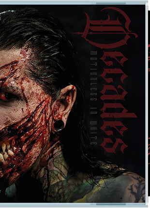 the album cover for Motionless In White - Decades