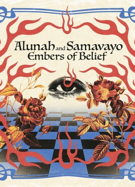 the album cover for Alunah & Samavayo - Embers of Belief (splatter Vinyl)