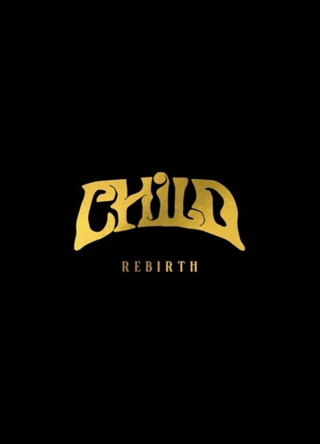 the album cover for Child - Rebirth (orange/yellow/black Vinyl)