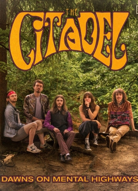 the album cover for Citadel - Dawns On Mental Highways [Colored Vinyl] (Grn) [Limited Edition]