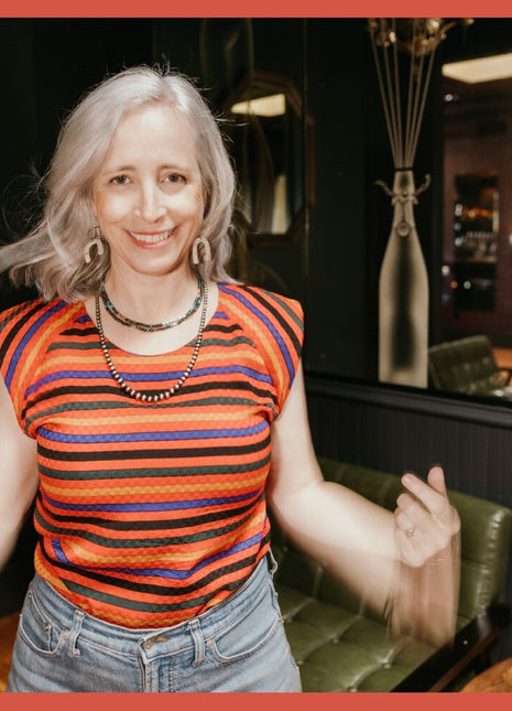the album cover for Laura Veirs - Temple Songs - Transparent Red Vinyl [Clear Vinyl] (Red)