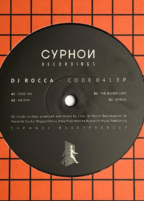 the album cover for Dj Rocca - Code 041 (180g)