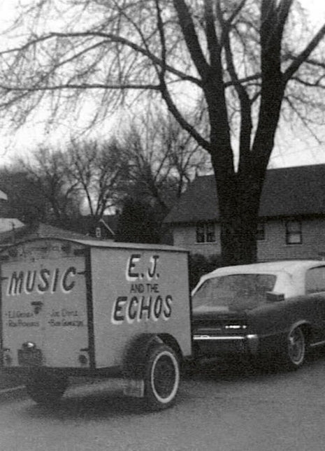 the album cover for E. J. & the Echoes - Complete Diamond Jim Recordings