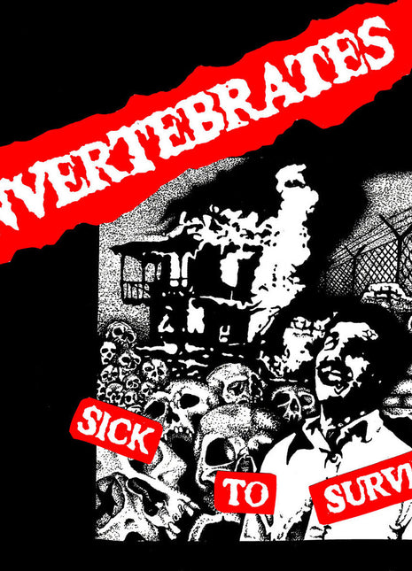 the album cover for Invertebrates - Sick To Survive