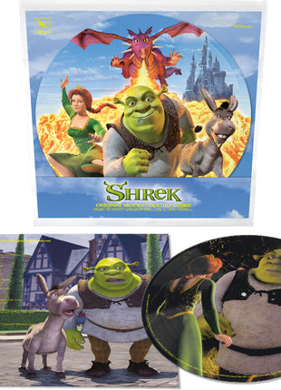 the album cover for Harry Gregson-Williams & John Powell - Shrek - 25th Anniversary [Picture Disc]