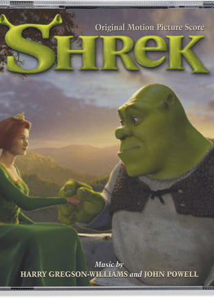 the album cover for Harry Gregson-Williams & John Powell - Shrek - 25th Anniversary