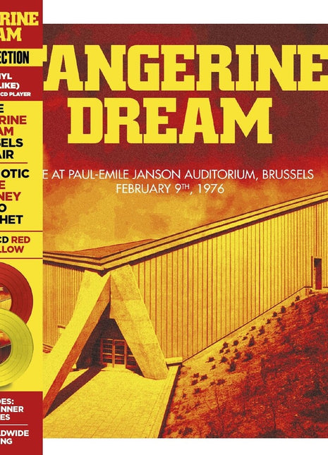 the album cover for Tangerine Dream - Brussels 1976 (Clcb) [Deluxe] [Limited Edition] (Coll) (Mlps)