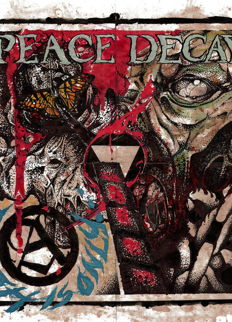 the album cover for Peace Decay - Death Is Only...