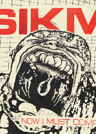 the album cover for Sikm - Now I Must Comply