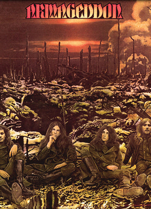 the album cover for Armageddon - Armageddon