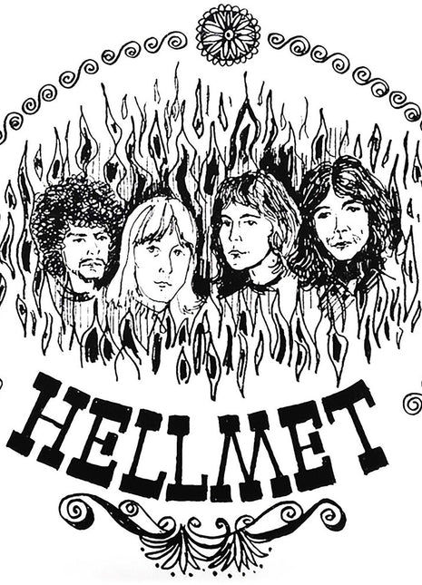 the album cover for Hellmet - Judgement Day