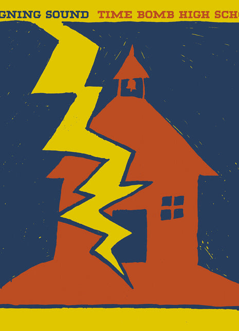 the album cover for Reigning Sound - Time Bomb High School