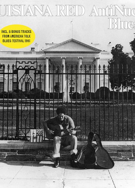 the album cover for Louisiana Red - Antinuclear Blues