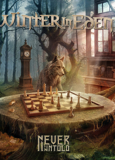 the album cover for Winter In Eden - Never Untold (digipack)