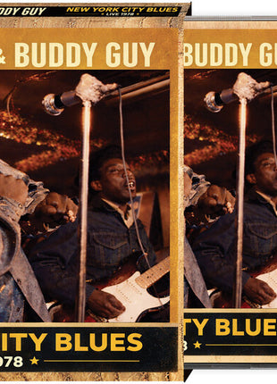 the album cover for Junior Wells & Buddy Guy - New York City Blues - Live 1978
