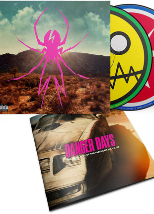 the album cover for My Chemical Romance - Danger Days: the True Lives of the Fabulous Killjoys (deluxe Edition/2cd)