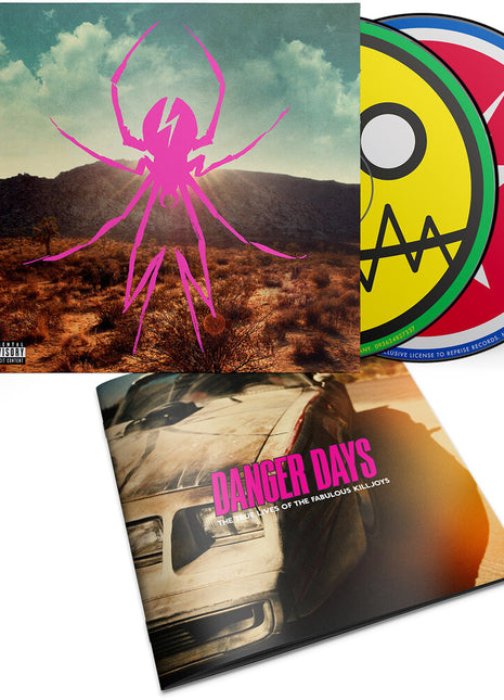 the album cover for My Chemical Romance - Danger Days: the True Lives of the Fabulous Killjoys (deluxe Edition/2cd)