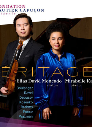 the album cover for Moncado, Elias / Moncado, David - Heritage (Fondation Gautier Capucon 2026)