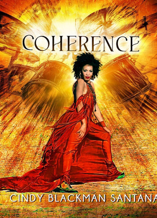 the album cover for Blackman Cindy Santana - Coherence
