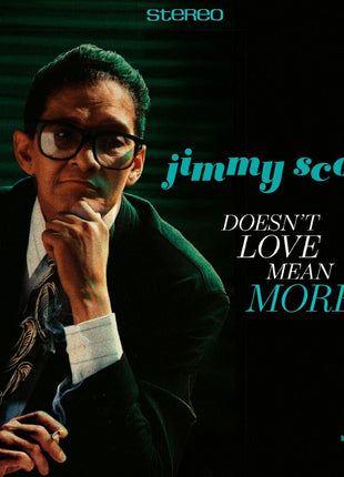 the album cover for Jimmy Scott - Doesn't Love Mean More