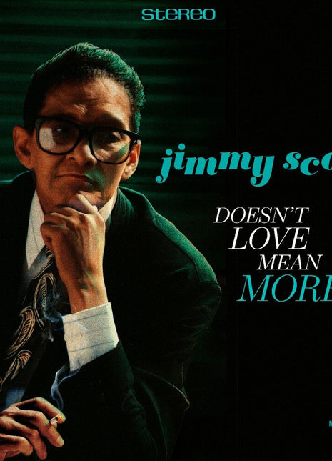 the album cover for Jimmy Scott - Doesn't Love Mean More