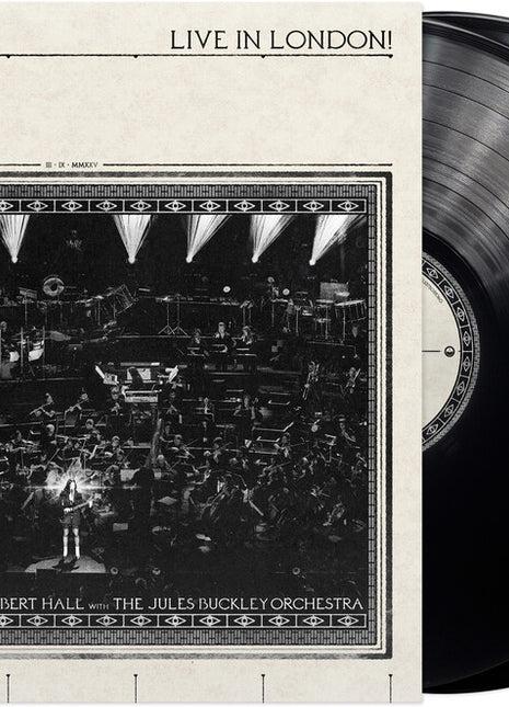 the album cover for St. Vincent / Jules Buckley - LIVE IN LONDON! (BBC Proms at the Royal Albert Hall)