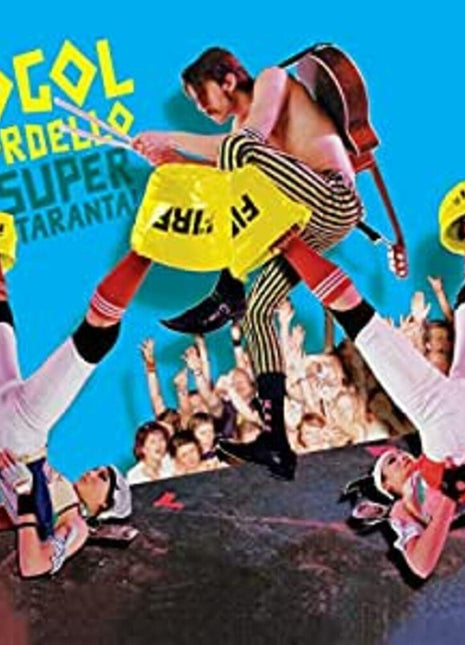 the album cover for Gogol Bordello - Super Taranta - Blue Iceberg Splash (Blue) [Colored Vinyl]