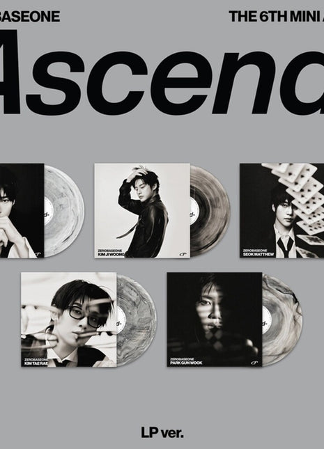 the album cover for Zerobaseone - Ascend-
