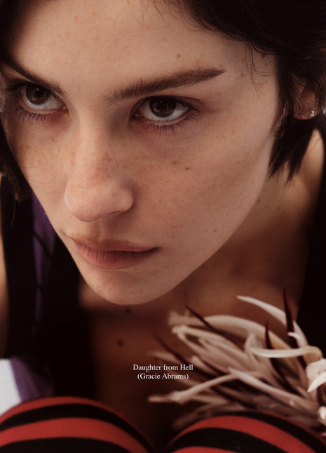 the album cover for Gracie Abrams - Daughter From Hell
