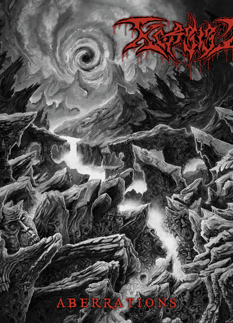 the album cover for Xorsist - Aberrations