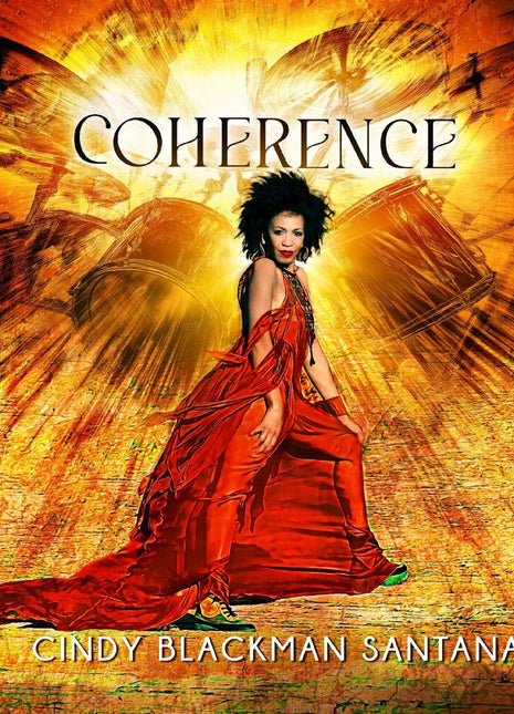 the album cover for Blackman Cindy Santana - Coherence