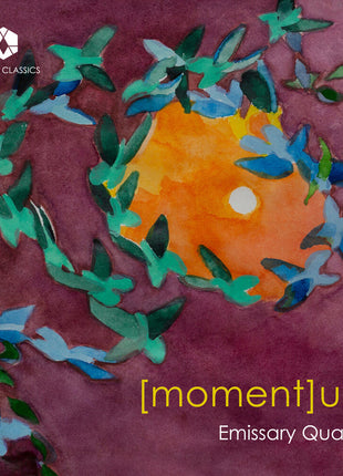 the album cover for Emissary Quartet - (Moment)Um