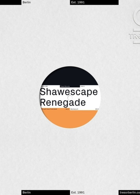 the album cover for Shawescape Renegade - Exoframe